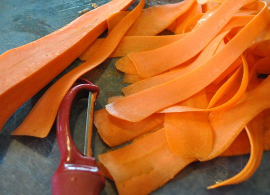 carrot-ribbons